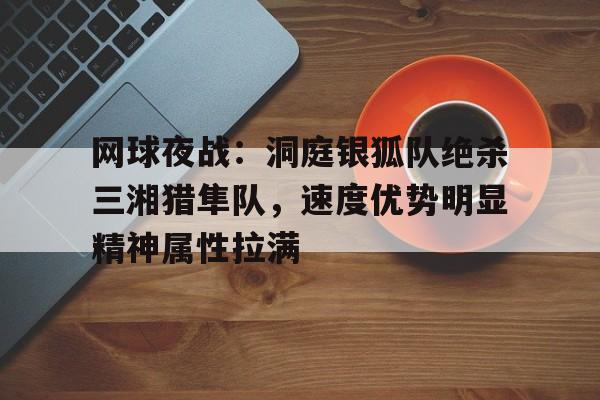 开云体育app-网球夜战：洞庭银狐队绝杀三湘猎隼队，速度优势明显精神属性拉满的简单介绍